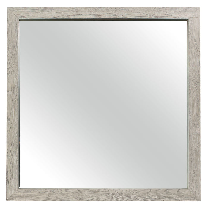 Quinby Mirror in Brown - 1525-6