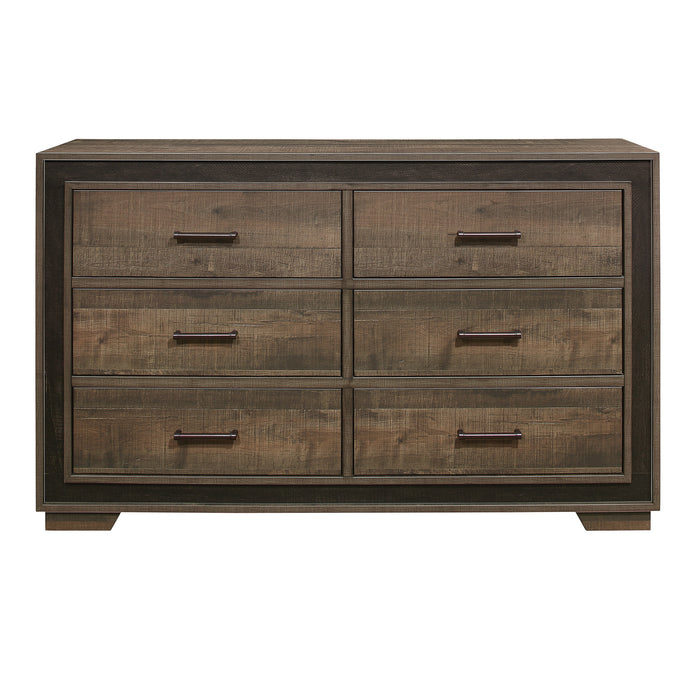 Ellendale Dresser in Brown/Gray - 1695-5