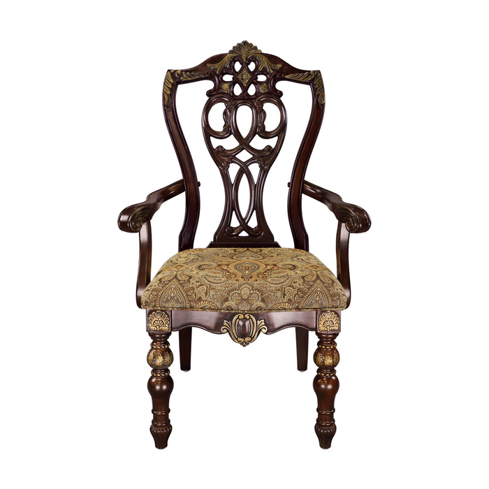 Catalonia Arm Chair in Cherry - 1824A