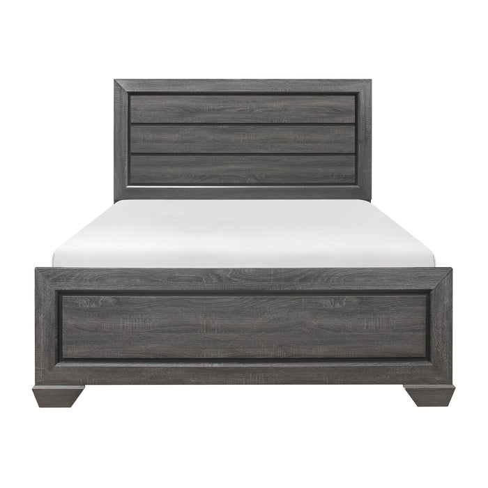 Beechnut Queen Bed in Gray - 1904GY-1