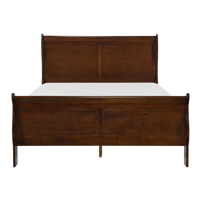 Mayville Eastern King Bed in Cherry - 2147K-1EK