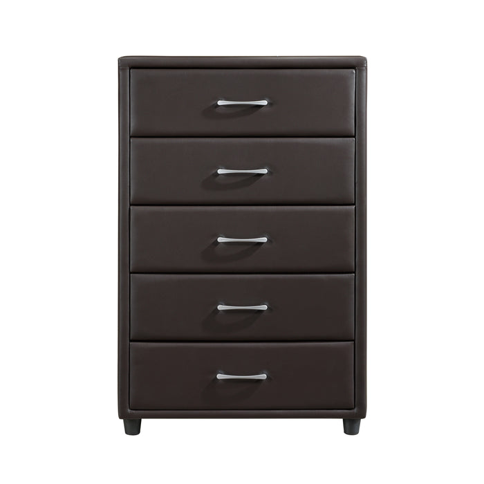Lorenzi Chest in Brown - 2220DBR-9