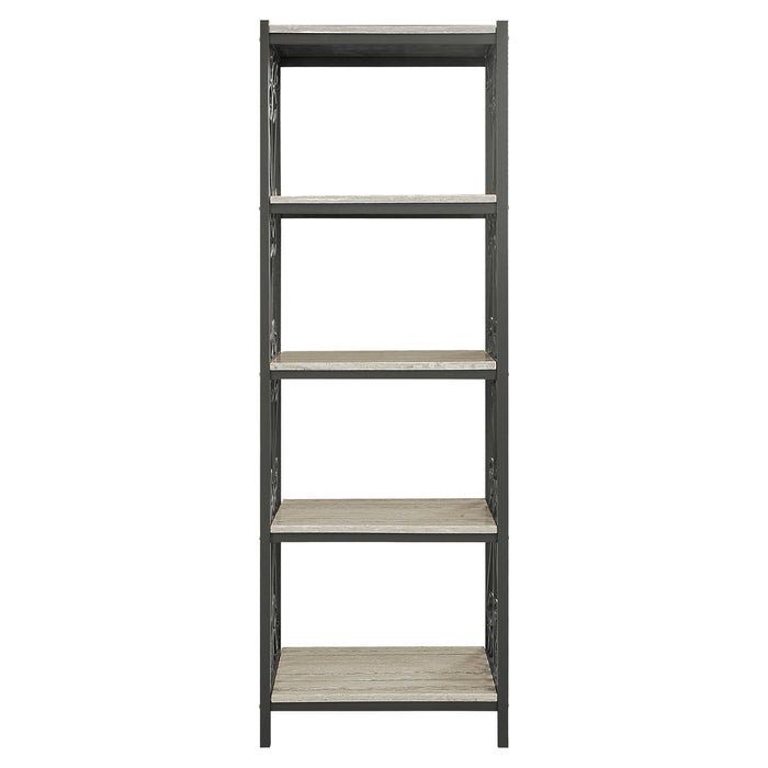 Fairhope Side Pier in Beige/Metal - 35800-S
