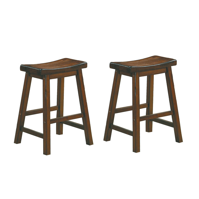 Saddleback 24 Counter Height Stool, RTA in Cherry - 5302C-24