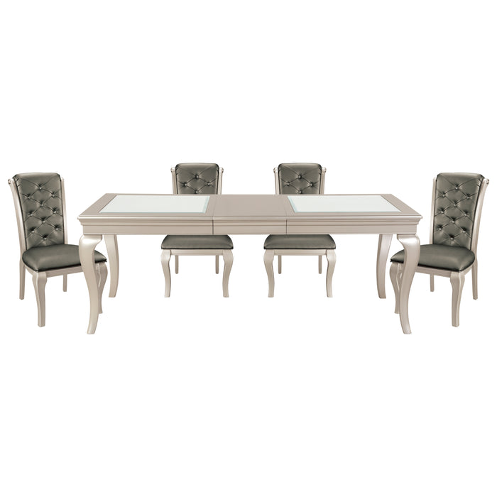 Crawford 5pc Set (TB+4S) in Transparent/Gold/Silver/Champagne - 5546-84*5