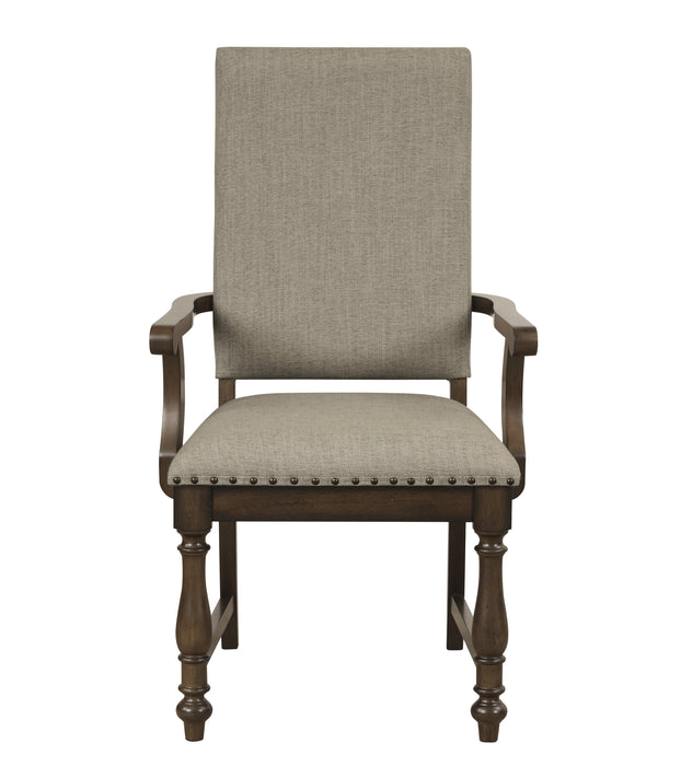 Stonington Arm Chair in Brown/Gray - 5703A