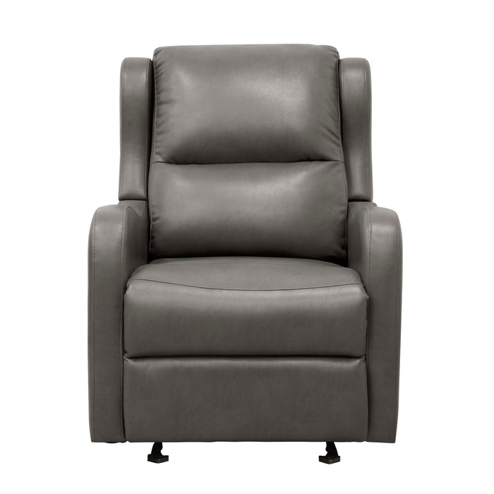 Durant Glider Reclining Chair in Gray - 8527GRY-1GD