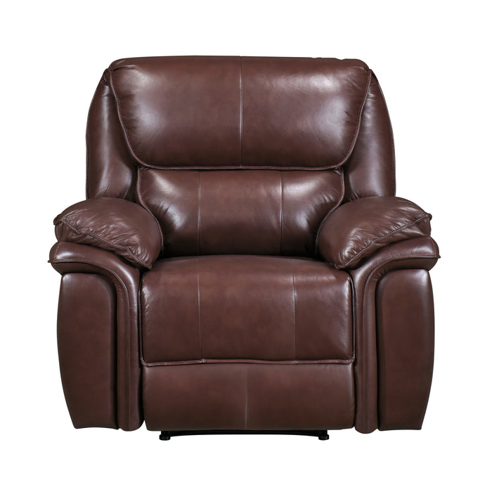Lyman Reclining Chair in Brown - 8588BR-1