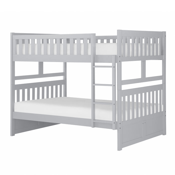 Orion (3) Full/Full Bunk Bed in Gray - B2063FF-1*