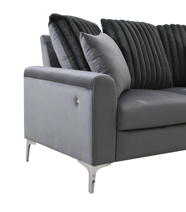 Gray Led Chair