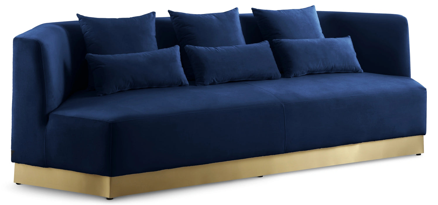 Marquis Navy Velvet Sofa