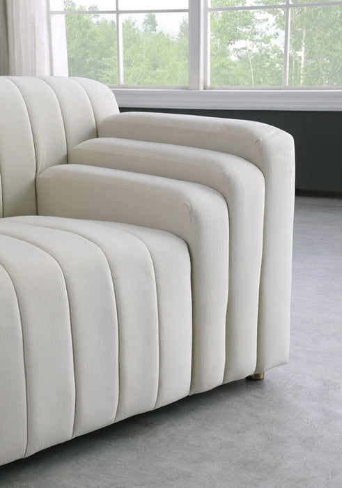 Naya Cream Velvet Chair
