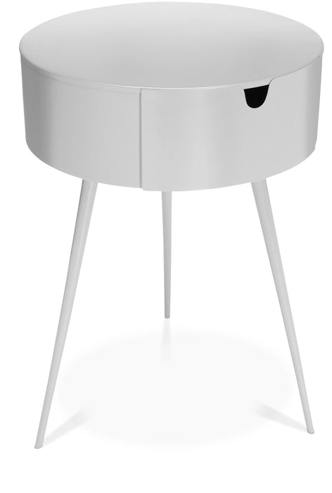 Bali White Night Stand
