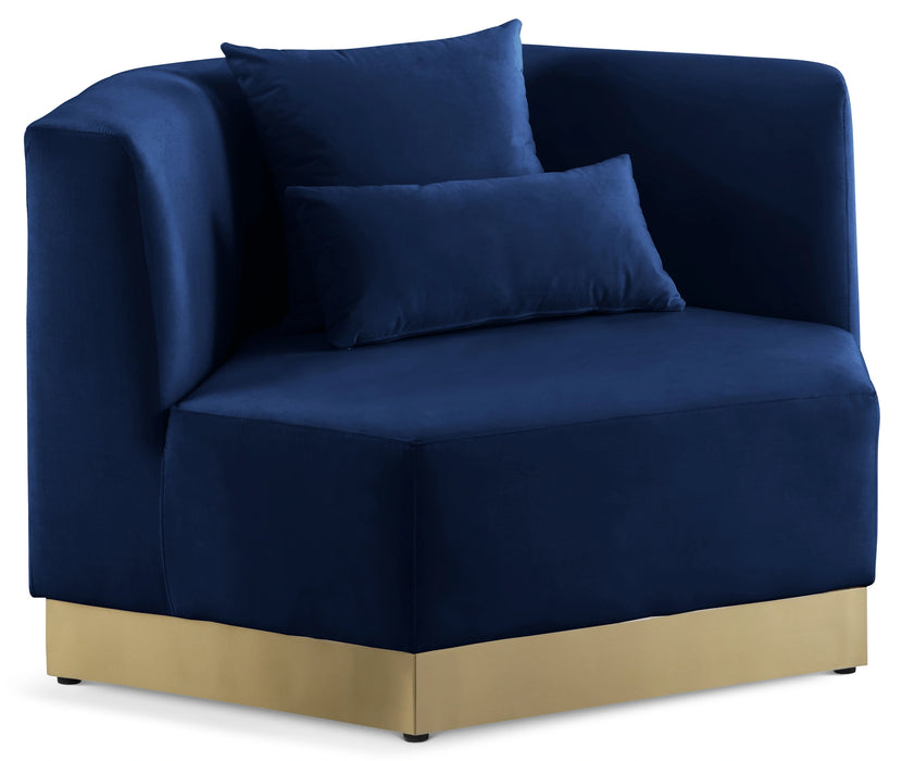 Marquis Navy Velvet Chair