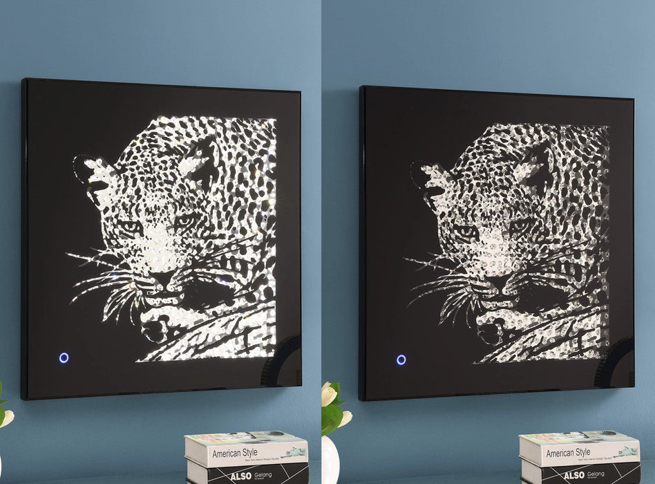 Talia LED WALL ART (LEOPARD) - A2020