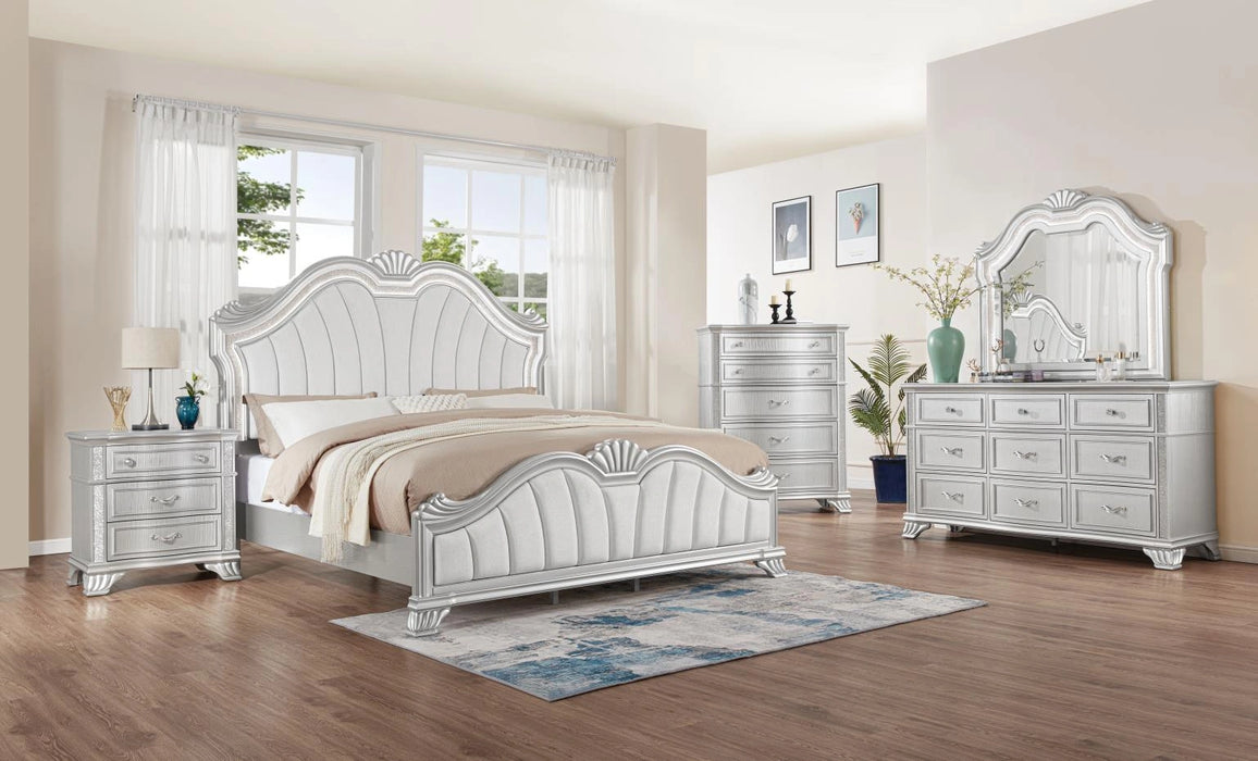 King Bed Frame - Dresser - Mirror - Chest - Nightstand