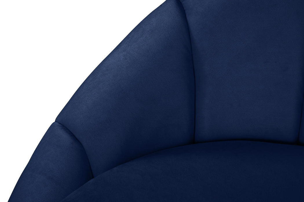 Shelly Navy Velvet Sofa