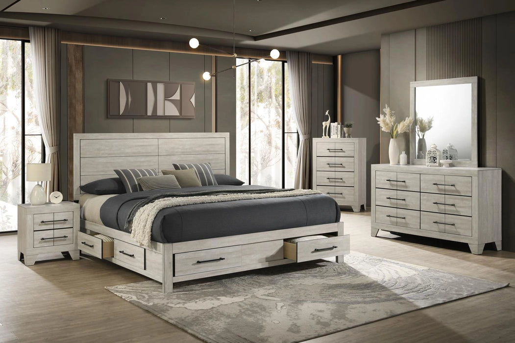 Dusty Gray Oak Chest