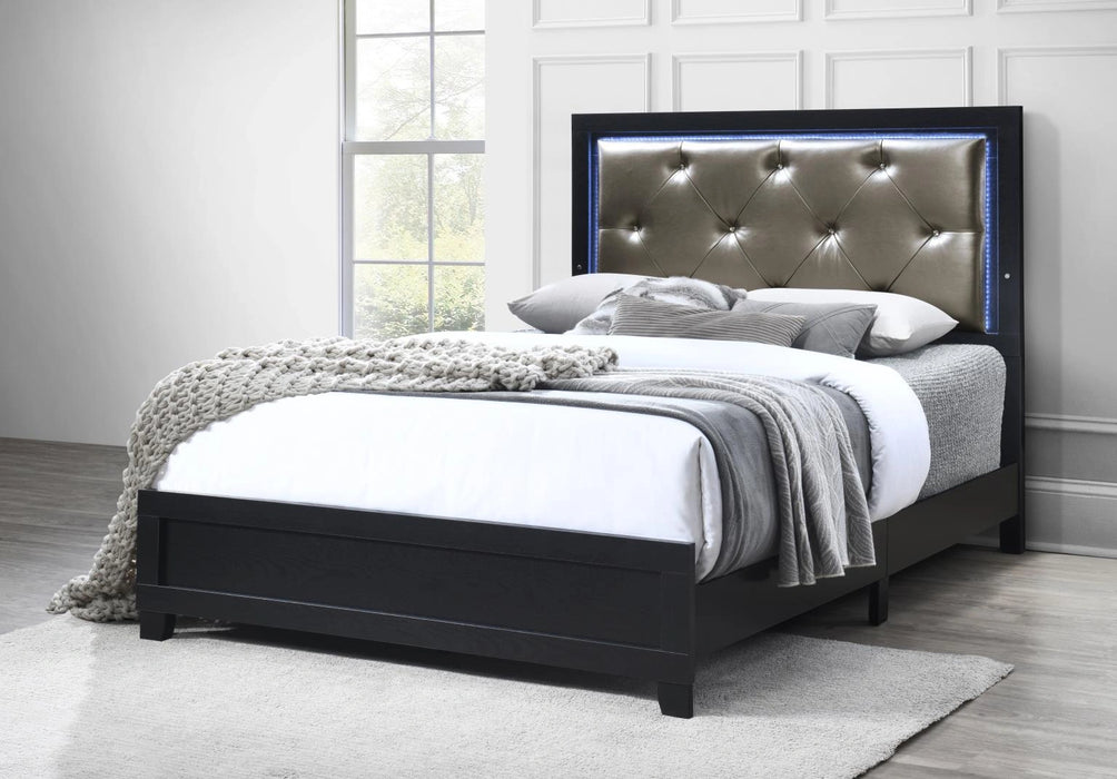 Twin Bed-Dresser-Mirror