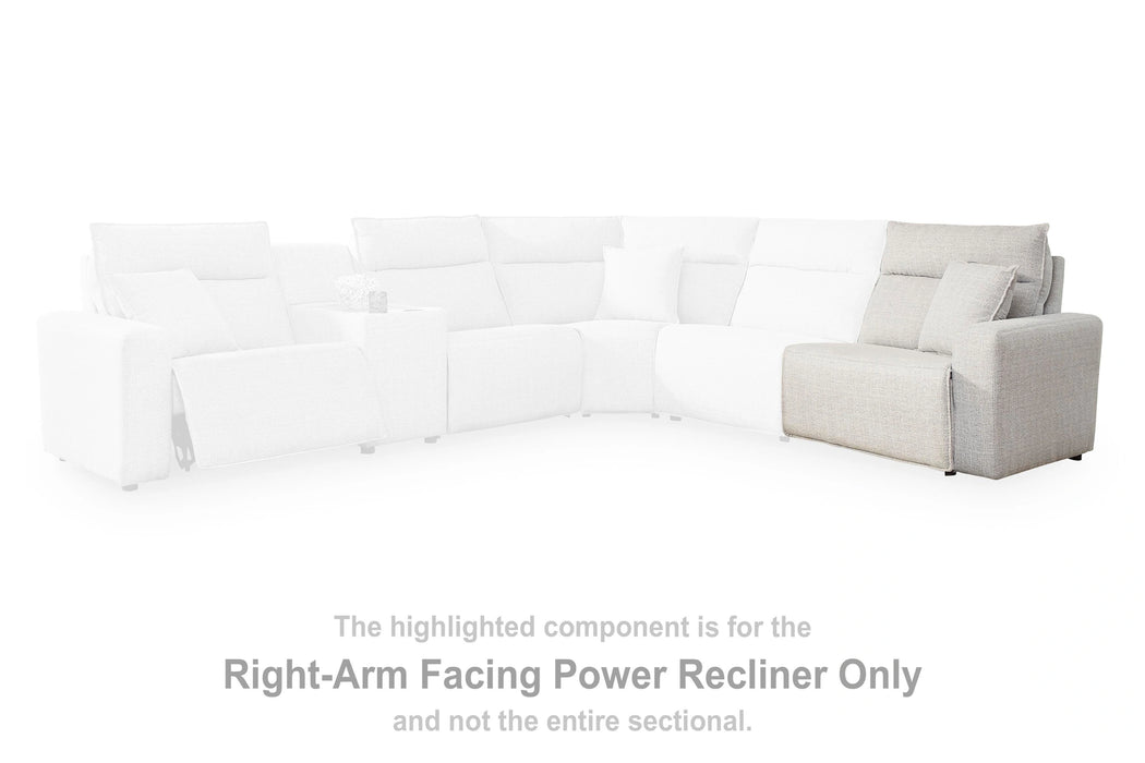 Modmax II Power Reclining Sectional with Consoles