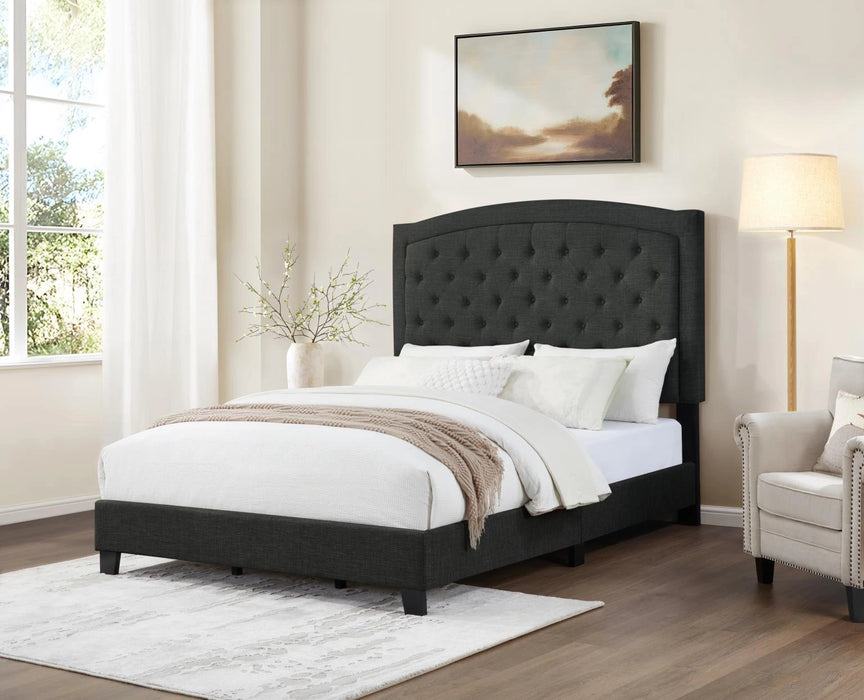 Charcoal Gray Full Bed