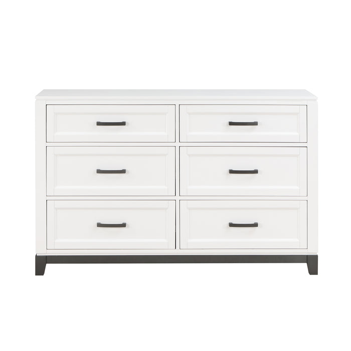 Garretson Dresser in White - 1450WH-5