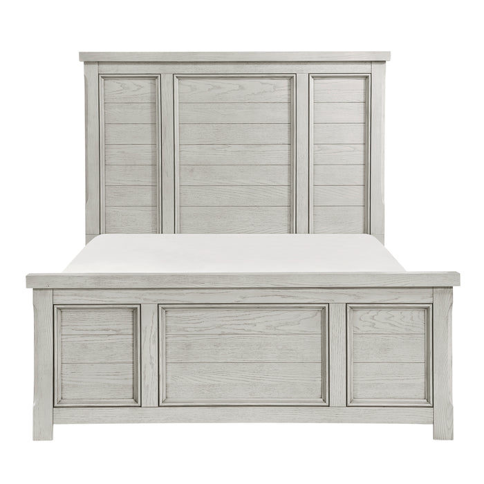 Providence Queen Bed in White - 1458-1