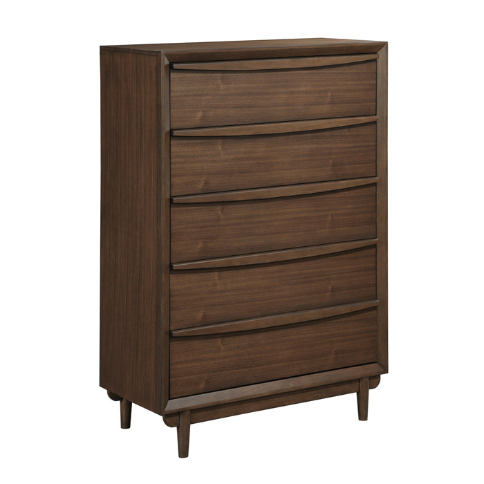 Astrid Chest in Brown/Walnut - 1501-9