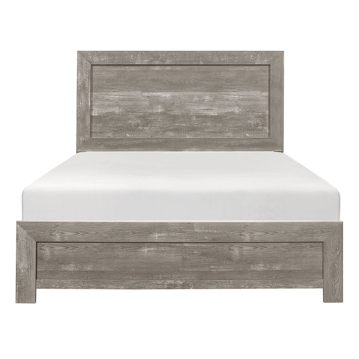 Corbin Full Bed in a Box in Gray - 1534GYF-1