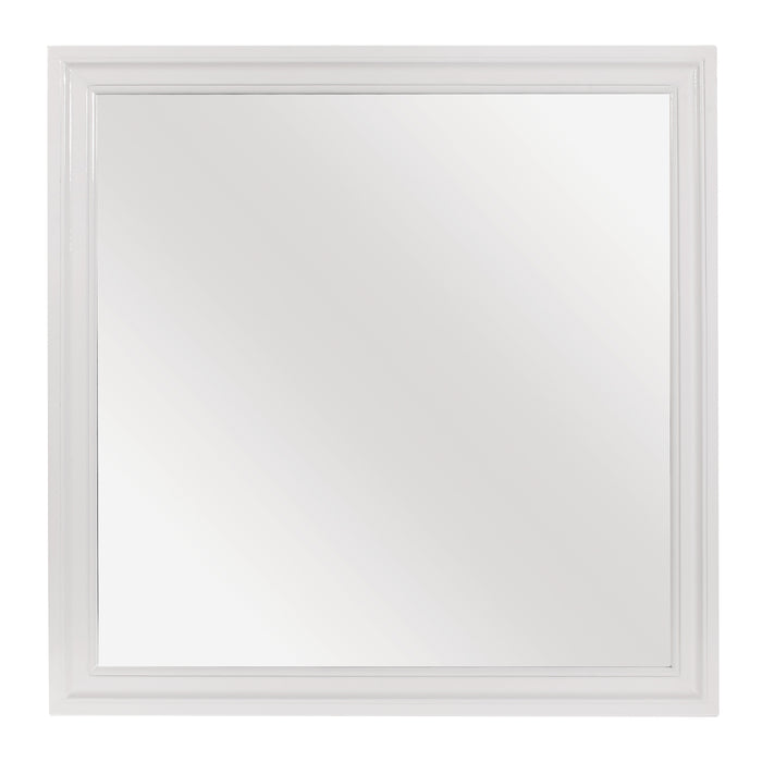 Lana Collection Mirror in White - 1556W-6