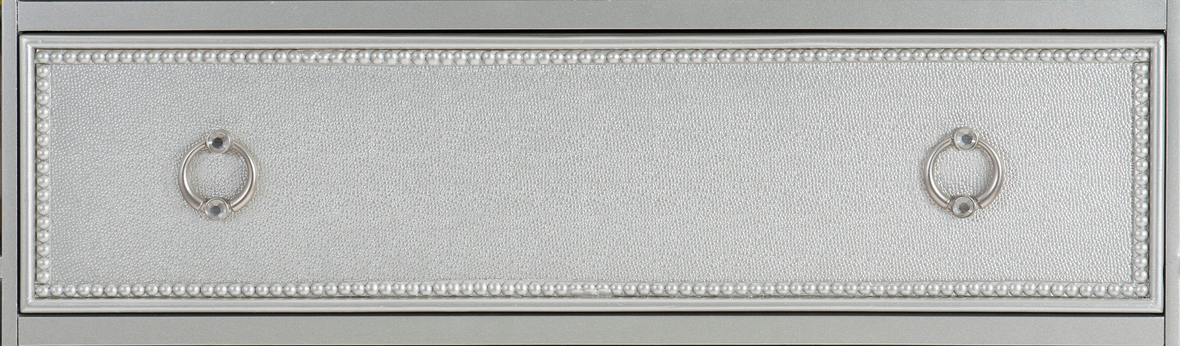 Avondale Chest in Gray/Gold/Silver/Champagne/Transparent - 1646-9
