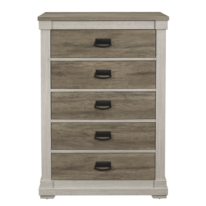 Arcadia Chest in Gray/White - 1677-9