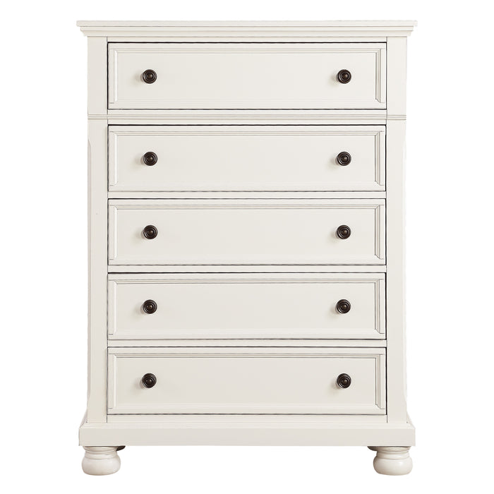 Laurelin Chest in White - 1714W-9