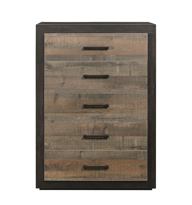 Miter Chest in Brown/Gray - 1762-9