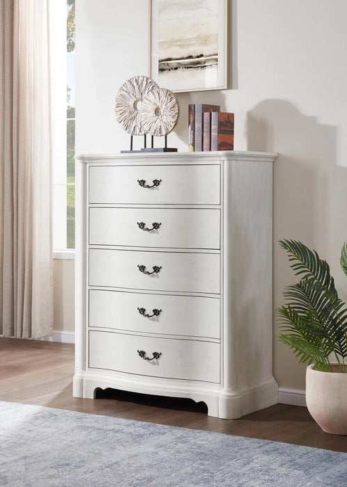 Antique White Chest