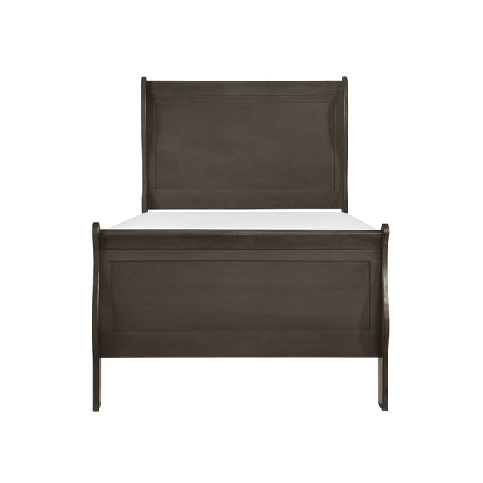 Mayville Twin Bed in Gray - 2147TSG-1