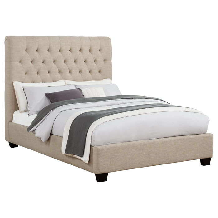 Chloe Panel Bed