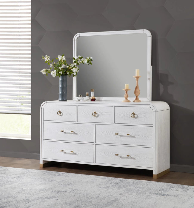 Queen Bed Frame - Dresser - Mirror - Chest - Nightstand