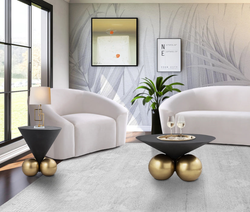Naples Grey Cement Coffee Table