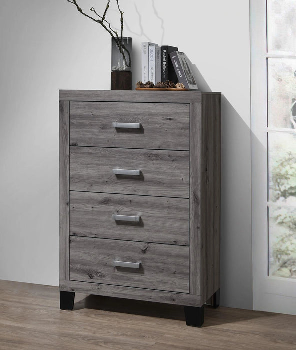Queen Bed Frame - Dresser - Mirror - Chest - Nightstand