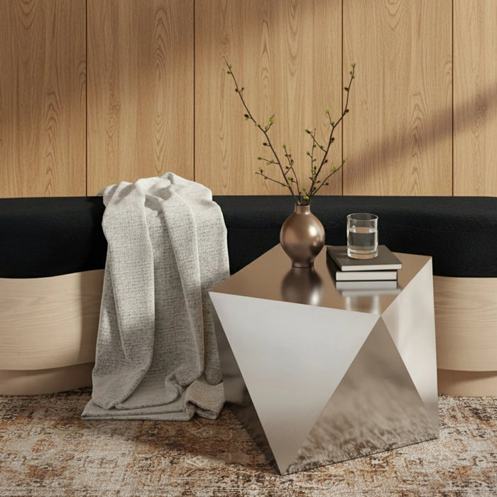 Gemma Silver End Table