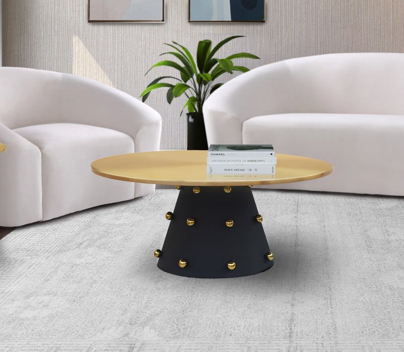 Raven Black / Gold Coffee Table