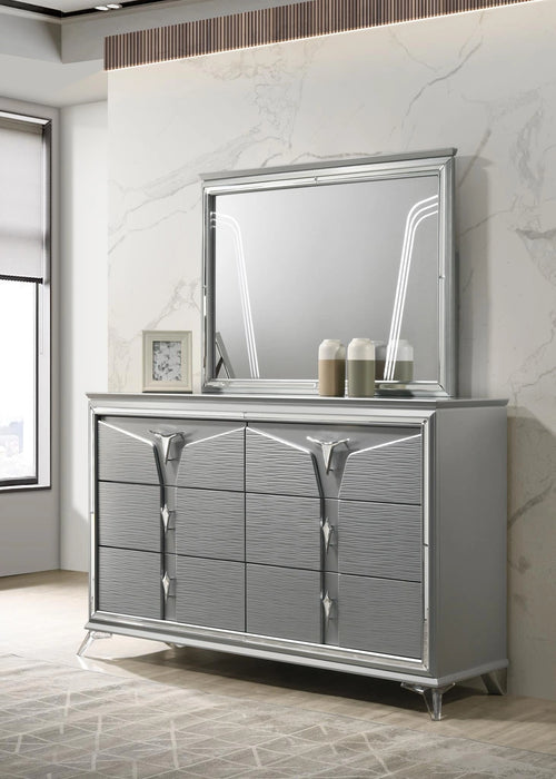 B024 Olive Silver Dresser