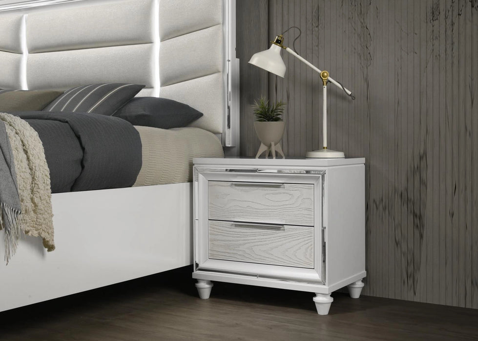 B027 Pale Almond Night Stand