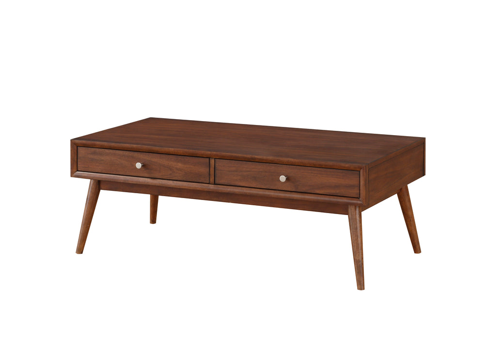 Frolic Cocktail Table in Brown - 3590-30
