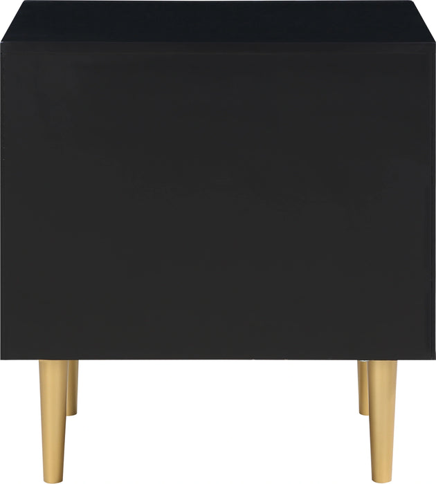 Zayne Black Night Stand