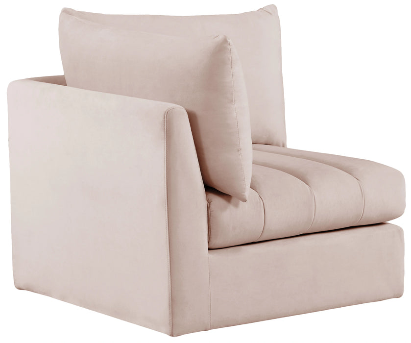 Jacob Pink Velvet Corner