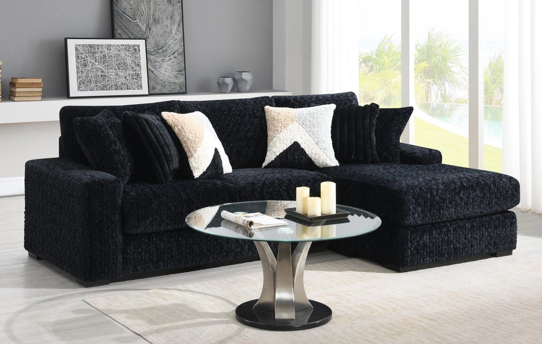 Black Corduroy Console