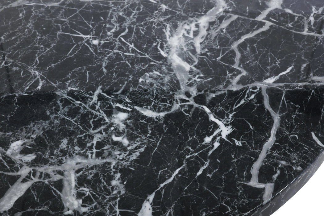 Omni Black Faux Marble Coffee Table