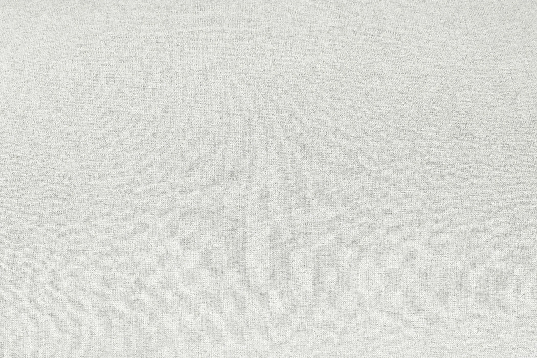 Serene Cream Linen Fabric Deluxe Cloud Armless Chair